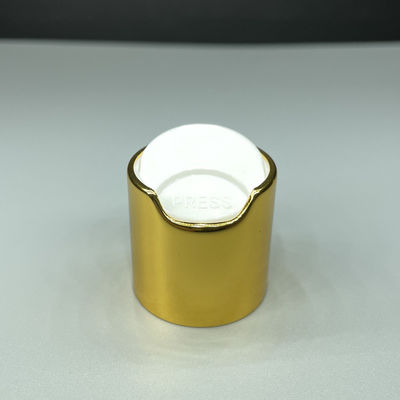 24/410 Shiny Gold Alu Disc Top Cap for Bottle Samples US 0.01/Piece Request Sample